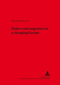 Abbildung von: Dialect and Migration in a Changing Europe - Peter Lang Verlag