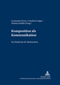 Cover: Komposition als Kommunikation - Peter Lang Verlag