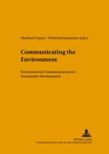 Cover: Communicating the Environment - Peter Lang Verlag