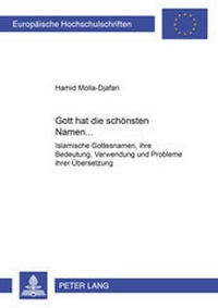 Abbildung von: Gott hat die schönsten Namen ... - Peter Lang Verlag