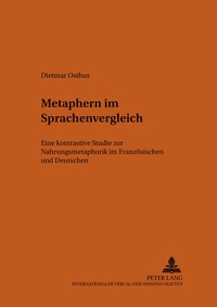 Abbildung von: Metaphern im Sprachenvergleich - Peter Lang Verlag