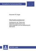 Cover: Wechselkurszielzonen - Peter Lang Verlag