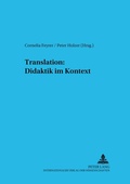 Cover: Translation: Didaktik im Kontext - Peter Lang Verlag