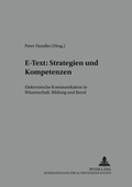 Cover: E-Text: Strategien und Kompetenzen - Peter Lang Verlag