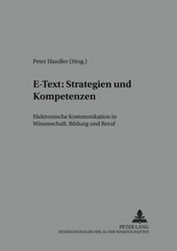 Abbildung von: E-Text: Strategien und Kompetenzen - Peter Lang Verlag