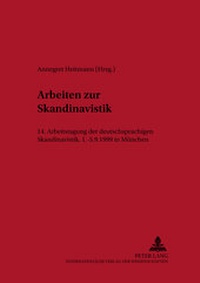 Abbildung von: Arbeiten zur Skandinavistik - Peter Lang Verlag