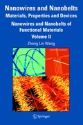 Cover: Nanowires and Nanobelts: Materials, Properties and Devices - Springer