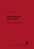 Cover: >Legierungen aus Zinn und Blei< - Peter Lang Verlag