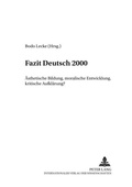 Cover: Fazit Deutsch 2000 - Peter Lang Verlag