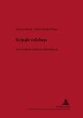 Cover: SCHULe erLEBEN - Peter Lang Verlag