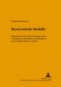 Abbildung von: Ravel und die Modelle - Peter Lang Verlag