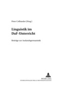 Cover: Linguistik im DaF-Unterricht - Peter Lang Verlag