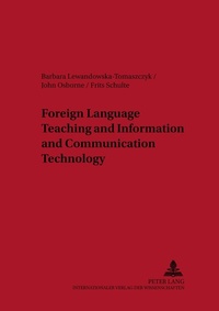 Abbildung von: Foreign Language Teaching and Information and Communication Technology - Peter Lang Verlag
