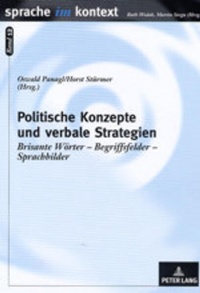 Abbildung von: Politische Konzepte und verbale Strategien - Peter Lang Verlag