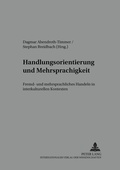 Cover: Handlungsorientierung und Mehrsprachigkeit - Peter Lang Verlag