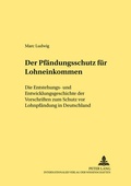 Cover: Der Pfaendungsschutz fuer Lohneinkommen - Peter Lang Verlag