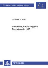 Abbildung von: Sterbehilfe, Rechtsvergleich Deutschland - USA - Peter Lang Verlag