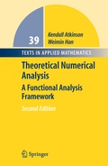 Cover: Theoretical Numerical Analysis - Springer