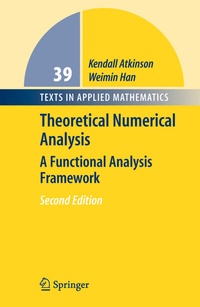 Enlarge image Cover: Theoretical Numerical Analysis - Springer