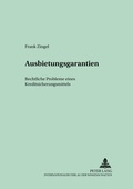 Cover: Ausbietungsgarantien - Peter Lang Verlag