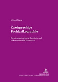 Abbildung von: Zweisprachige Fachlexikographie - Peter Lang Verlag
