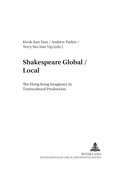 Cover: Shakespeare Global / Local - Peter Lang Verlag
