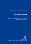 Cover: Der Fehlerverdacht - Peter Lang Verlag