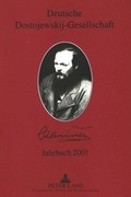Cover: Deutsche Dostojewskij-Gesellschaft- Jahrbuch 2001 - Peter Lang Verlag