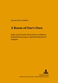 Cover: &laquo;A Room of One's Own&raquo; - Peter Lang Verlag