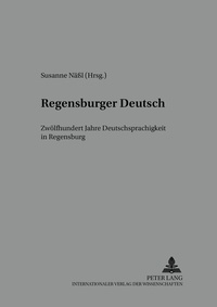 Abbildung von: Regensburger Deutsch - Peter Lang Verlag