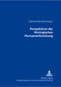 Cover: Perspektiven der th&uuml;ringischen Flurnamenforschung - Peter Lang Verlag