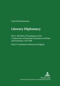 Cover: Literary Diplomacy I- Literary Diplomacy II - Peter Lang Verlag