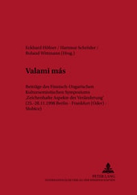 Enlarge image Cover: Valami más - Peter Lang Verlag