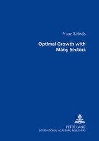 Enlarge image Cover: Optimal Growth with Many Sectors - Peter Lang Verlag