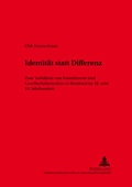 Cover: Identit&auml;t statt Differenz - Peter Lang Verlag