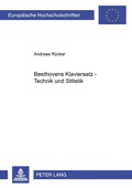 Cover: Beethovens Klaviersatz - Technik und Stilistik - Peter Lang Verlag