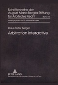 Abbildung von: Arbitration Interactive - Peter Lang Verlag