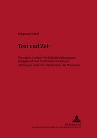Enlarge image Cover: Text und Zeit - Peter Lang Verlag