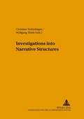 Cover: Investigations into Narrative Structures - Peter Lang Verlag