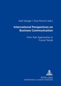 Cover: International Perspectives on Business Communication - Peter Lang Verlag