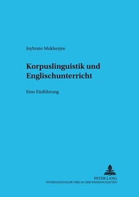 Abbildung von: Korpuslinguistik und Englischunterricht - Peter Lang Verlag