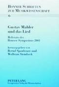 Cover: Gustav Mahler und das Lied - Peter Lang Verlag