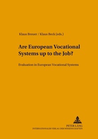 Abbildung von: Are European Vocational Systems up to the Job? - Peter Lang Verlag