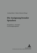 Cover: Die Aneignung fremder Sprachen - Peter Lang Verlag