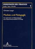 Cover: Medien und P&auml;dagogik - Peter Lang Verlag