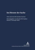 Cover: Im Dienste der Sache - Peter Lang Verlag