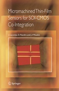Cover: Micromachined Thin-Film Sensors for SOI-CMOS Co-Integration - Springer