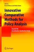 Cover: Innovative Comparative Methods for Policy Analysis - Springer