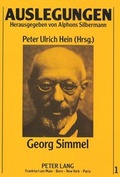 Cover: Georg Simmel - Peter Lang Verlag