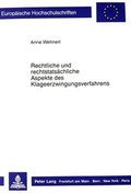 Cover: Rechtliche und rechtstats&auml;chliche Aspekte des Klageerzwingungsverfahrens - Peter Lang Verlag
